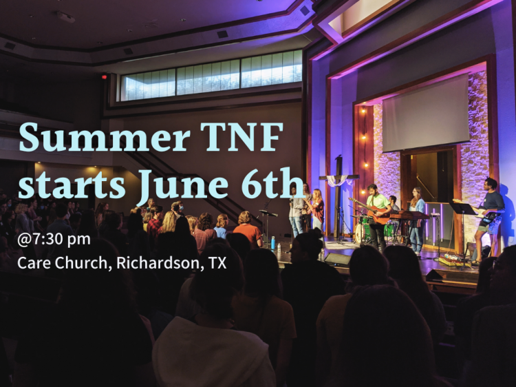 2024 summer TNF save the date