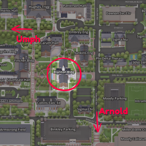 Map to Blanton